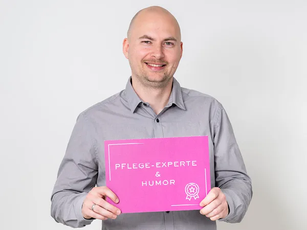 Martin Gruhn, unser Pflegespezialist und Tagespflege-Koordinator der Tagespflege