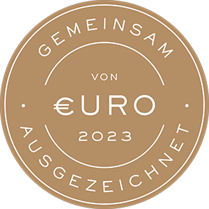 €uro 2023 Auszeichnung Signet