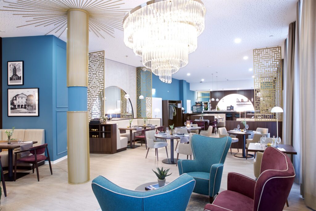 Restaurant Margarethe Innenraum stilvolle Einrichtung im SCHÖNES LEBEN Gotha am Neumarkt