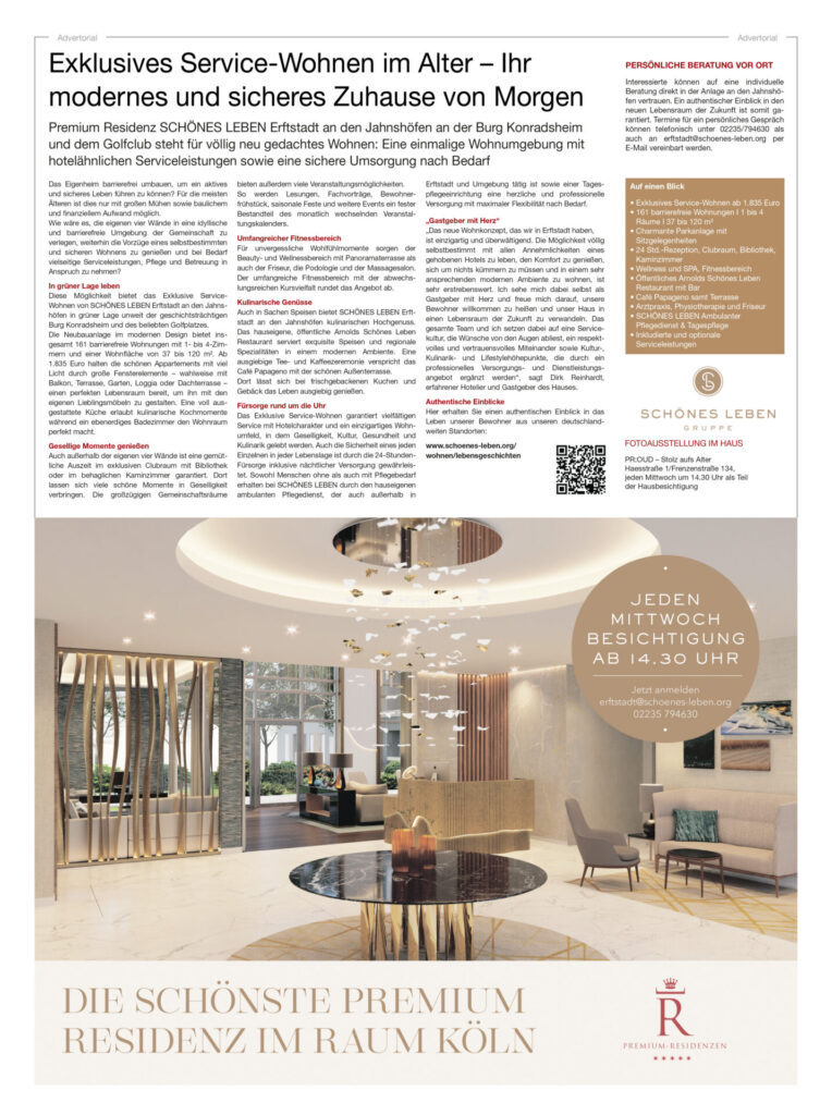 Premium Residenzen im Raum Köln
