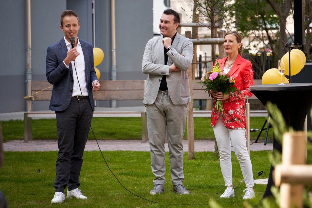 Eröffnungsfeier SCHÖNES LEBEN Gotha Kip Sloane, Paolo Masaracchia