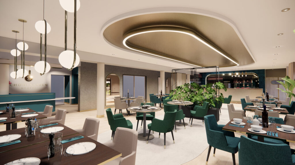 Visualisierung SCHÖNES LEBEN Gladbeck Willms Restaurant