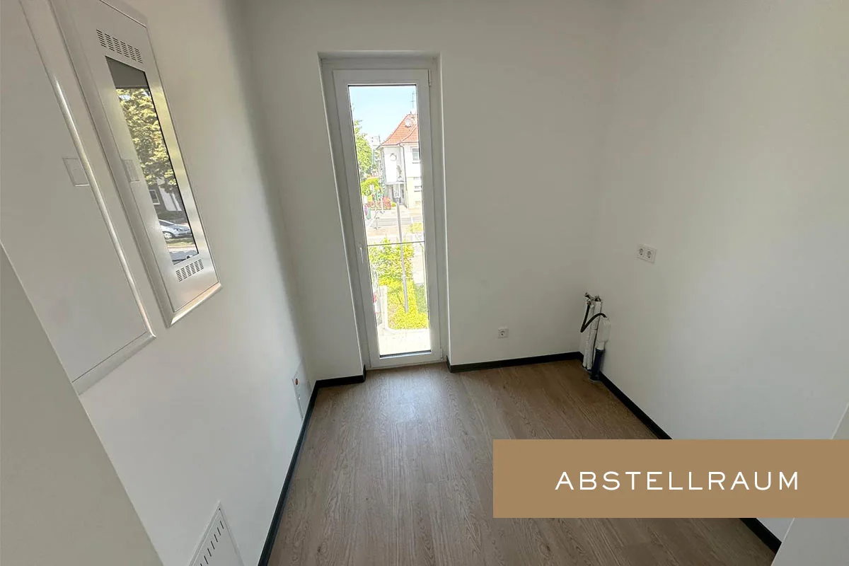 Abstellkammer SCHÖNES LEBEN Gladbeck Beispielwohnung 38m2