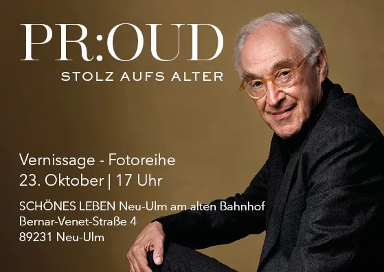 Fotovernissage zum Stolz im Alter